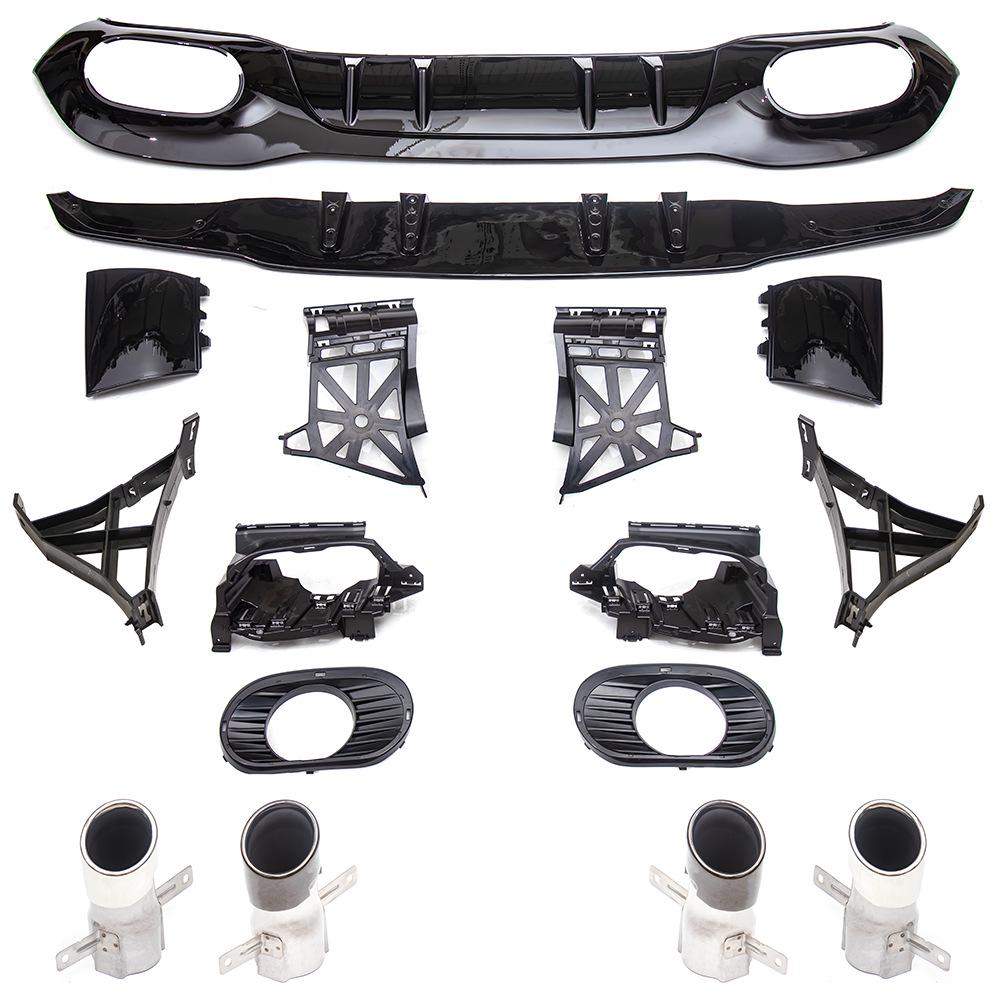 A35/A45 Rear Diffuser Tailpipe for Mercedes-Benz A-Class 2019+ W177