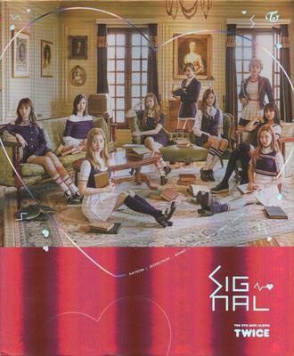 CD TWICE - Signal JYPK0785 JYP Entertainme 2017 South Kore Pop Used