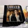 1 Stück Edward Cullen Druck Flanelldecke, Hohe Qualität für alle Jahreszeiten, Heimdekoration, Wärme und Komfort, Perfekt für Weihnachtsgeschenke