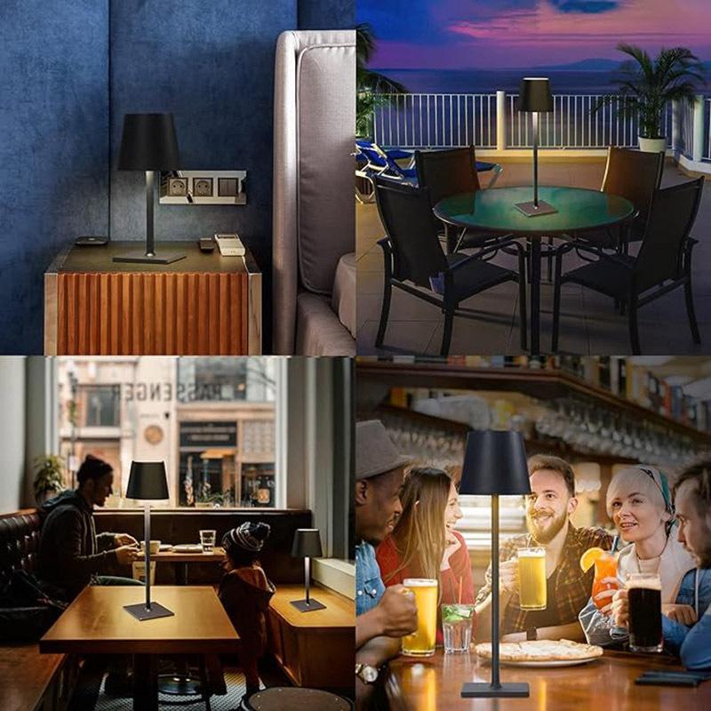 Touch Activated Rechargeable Table Lamp For Dining Room Bedside Decoration Creative Ambient Light Night Light