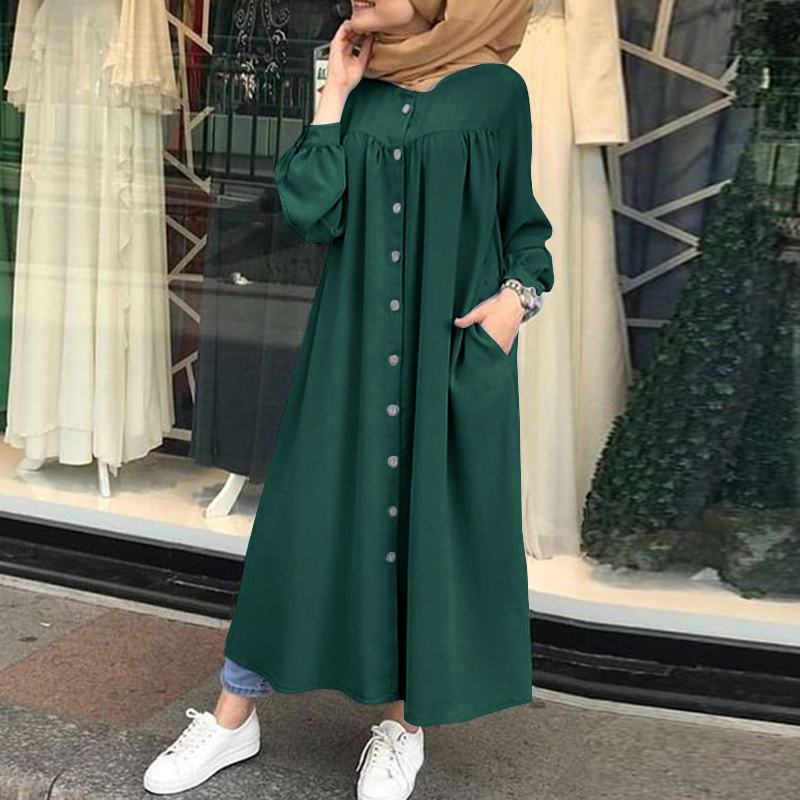 Grande Taille Saison Printemps Manches Longues Décontracté Vêtements pour Femmes Robe Forme A Vêtements Col Montant Tendance Robe Patchwork