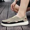 Men's Fashion Leisure Sandals Male Summer Breathable Trendy Casual Shoes Lightweight and Comfortable Wide Toe Shoes