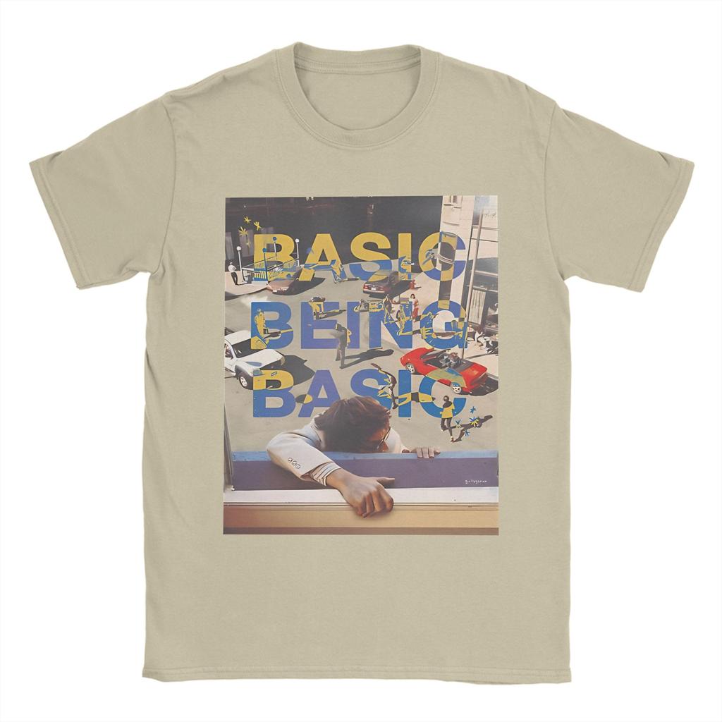 All Seasons Basic Being Basic By Djo T Shirt For Unisex 100 Cotton Tshirts Short Sleeve Clothes