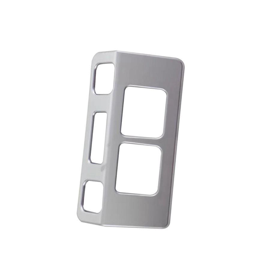 Silver Headlight Switch Cover Trim Decor Frame ABS For Subaru WRX STi 2015-2020