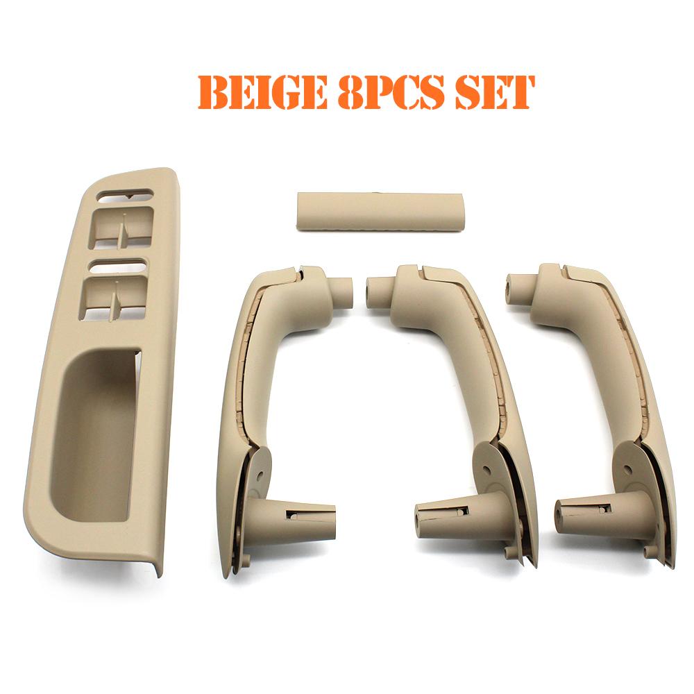 LHD Schwarz Beige Vorne Hinten Links Rechts Tür Pull Haltegriff Set Für Volkswagon VW Bora Golf 4 MK4 Jetta 1999-2004