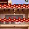 Outdoor Balcony Wedding Flower Decoration for Railings