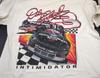 Chemise blanche à manches courtes de course vintage Dale Earnhardt KV29971 T-shirt unisexe