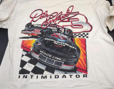 Vintage Dale Earnhardt Rennsport Kurzarm Weißes Hemd KV29971 Unisex T-Shirt