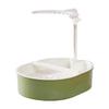 Bathtub for Birds Automatic Parrot Shower Box Adjustable Perch Bathing Container for Cockatiel Budgie Cage Indoor Play Pool