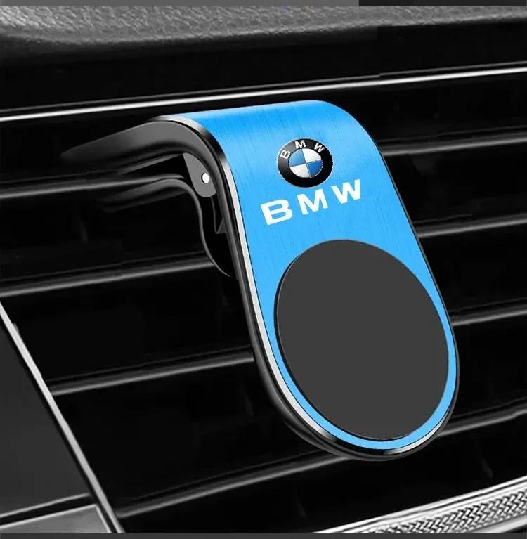 BAGF7 2026 Car Sticker Magnetic Car Logo Universal Mobile Phone Holder For Bmw M Performance X1 X3 X4 X5 E87 F20 E36 E46 E90 E39 F10 F
