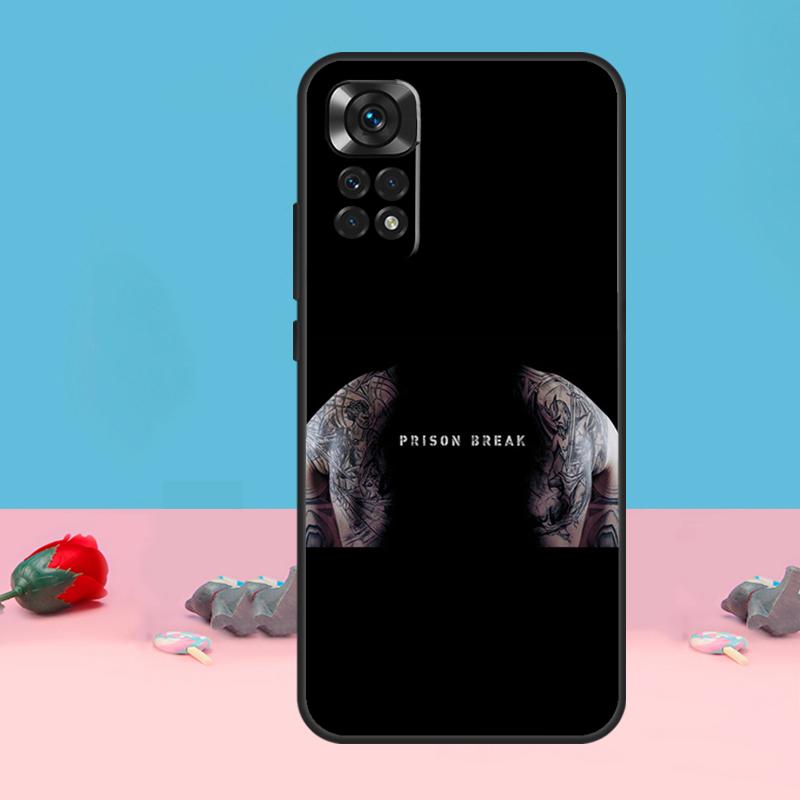 Prison Break Cover For Xiaomi Redmi Note 14 13 12 10 11 Pro 11S 12S Case For Redmi 15 15C 10C 12C 13C 14C
