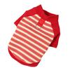 Pet Dog Cat Striped Cotton T-Shirt Two-Legged Outfit French Bulldog Corgi Small Medium Large Breeds