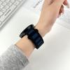 Oval Design Magnetic Strap for Huawei Watch Fit 4 Pro/Fit 4/Fit 3 Silicone Watch Band Dual Color