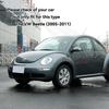 Car Headlights Lamp Cover Lens Shell Ring Trim Sticker Rear Light Plating Decorative PartsFor Volkswagen 2005 - 2011 Beetle