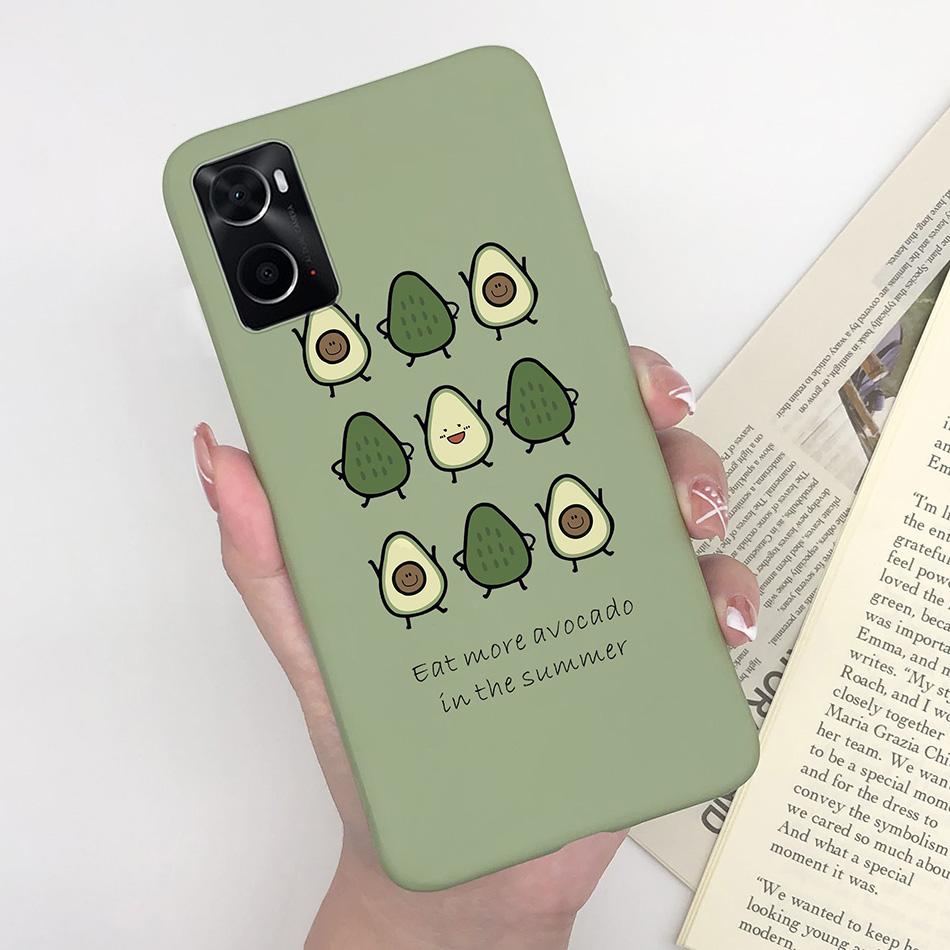 Phone Case For Oppo A96 A97 Cat Monster Soft Matte Silicone Anti Drop Back Cover For Oppo A 96 97 OppoA96 Bumper Funda Coque Bag