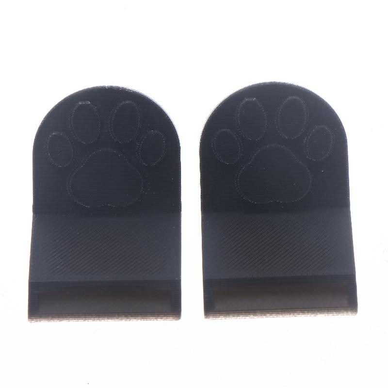 2Pcs Cat Food Can Opener Pet Cat Cog Food Bottle Opener Portable Non-Slip Easy Grip Easyclean Material Kitchen Tools