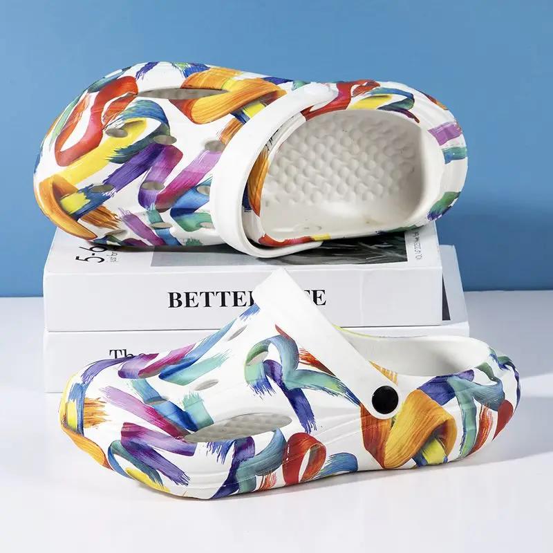 Chaussures de plage tendance pour hommes, sandales d'extérieur antidérapantes, confortables, tendance 2024, à prix abordables et élégants.