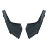 DEMULAX Garniture d'angle enveloppante de pare-brise Garniture de capot latéral d'essuie-glace Couvercle pour Toyota Land