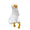 Yousheng 3D Duck Ornament Resin Cartoon Mini Duck Figurine Computer TV Monitor Decoration Collectible for Friends Gift Car Screen Display