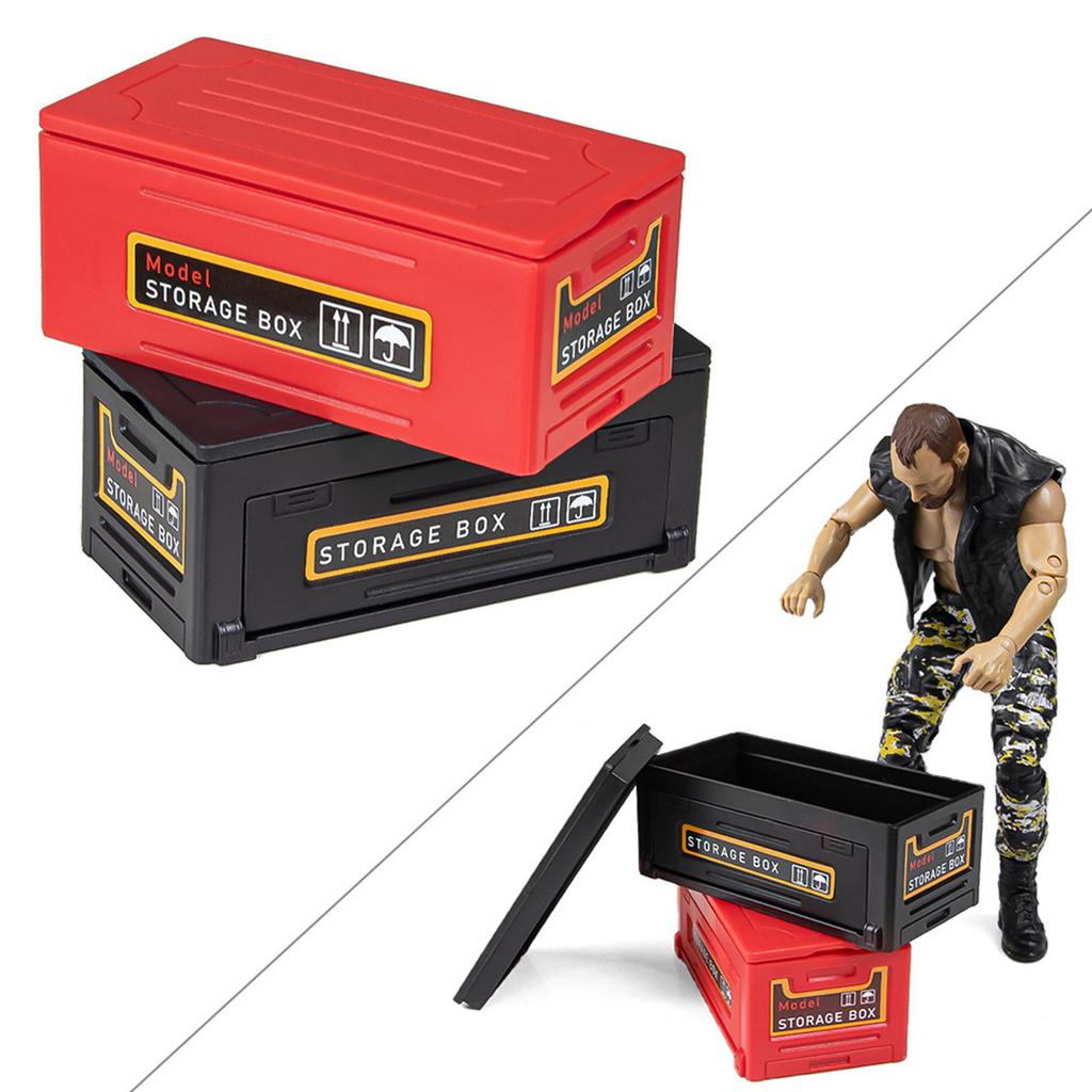 Realistic Camping Storage Case For 1/10 1/8 Remote Control Crawler Travel Accessory Decoration Easy Installation Kits