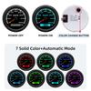 ZMFJH 30KMH-300KMH 85mm Analog Pulse Speedometer Gauge 7 Color Light Speed Meter Pulse Signal Speedometer Car Boat Yacht 12V24V