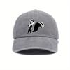 Unisex  Women Adjustable Snapback Baseball Cap with Animal Print  Breathable Unisex Hat Suitable for Outdoor Travel Streetwea