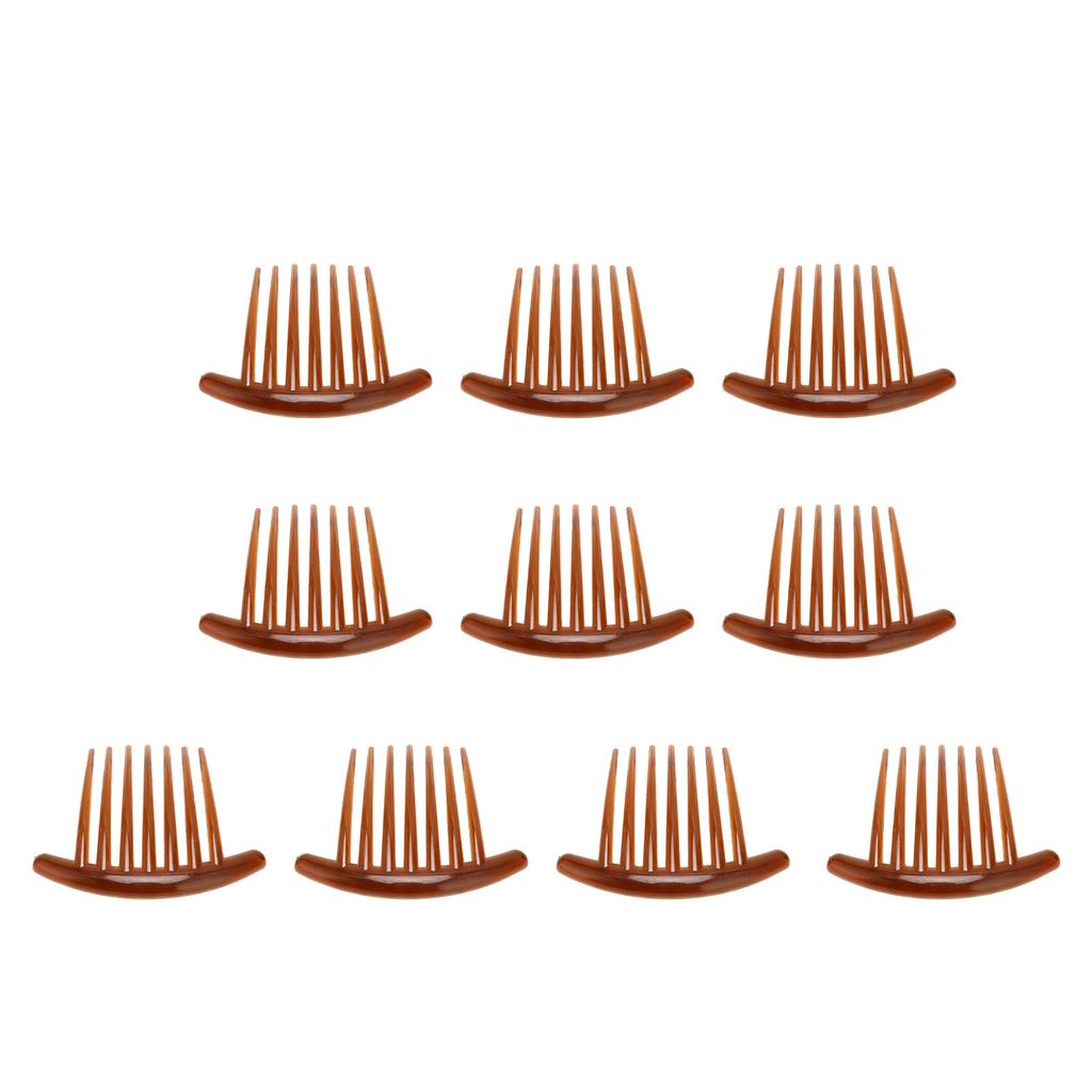 10 buc Piepteni Laterali de Păr Margini Rotunjite Netede Piepteni Eleganti de Modă ABS Agrafe de Păr pentru Fete