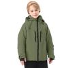 2023 Winter Children's Waterproof Ski Suit - Unisex Hooded, Breathable, and Insulated Jacket