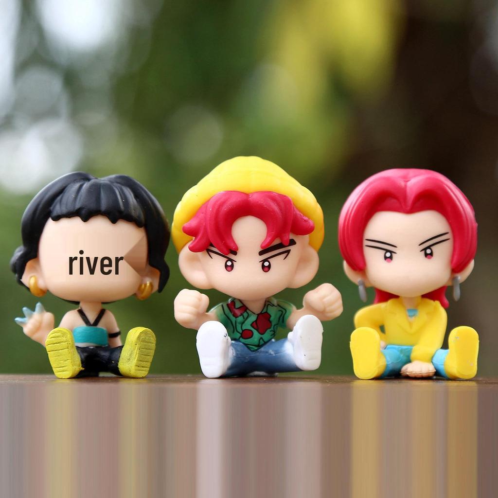 Anime Girl Group Figurines: Q Version Blind Box for Creative Decor & Gifts