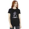 Star Wars Womens/Ladies Darth Vader Pose Cotton Boyfriend T-Shirt