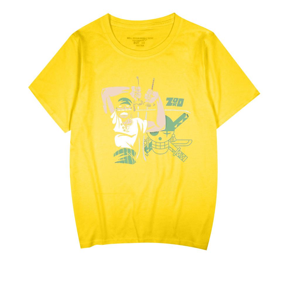 ONE PIECE T-shirt Short Sleeve Hip Hop Tee-shirt Graphic Printing Casual High QualityTshirt Hombre Unisex Tops