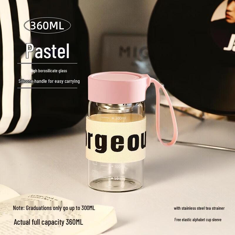 Portable High Borosilicate Glass Measuring Cup