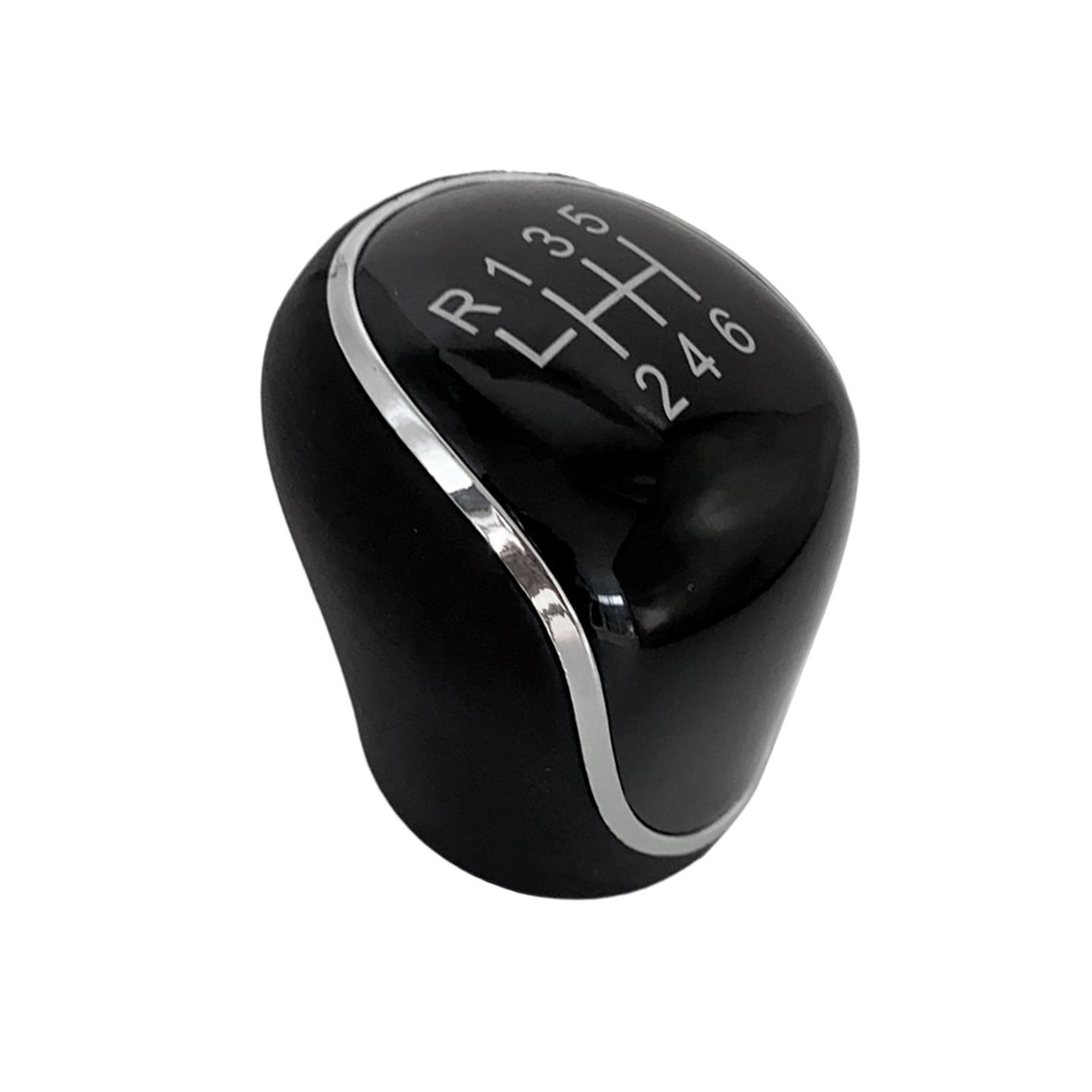 

6-ступенчатая ручка переключения передач, головка рычага, адаптер, замена для Ford Mondeo IV Focus MK2 MK3 C MAX Kuga чёрный