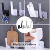 Toilet Kitchen Bathroom Wall Mounted Storage Rack Paper Roll Rack Towel Holder Hook Tissue Hanger