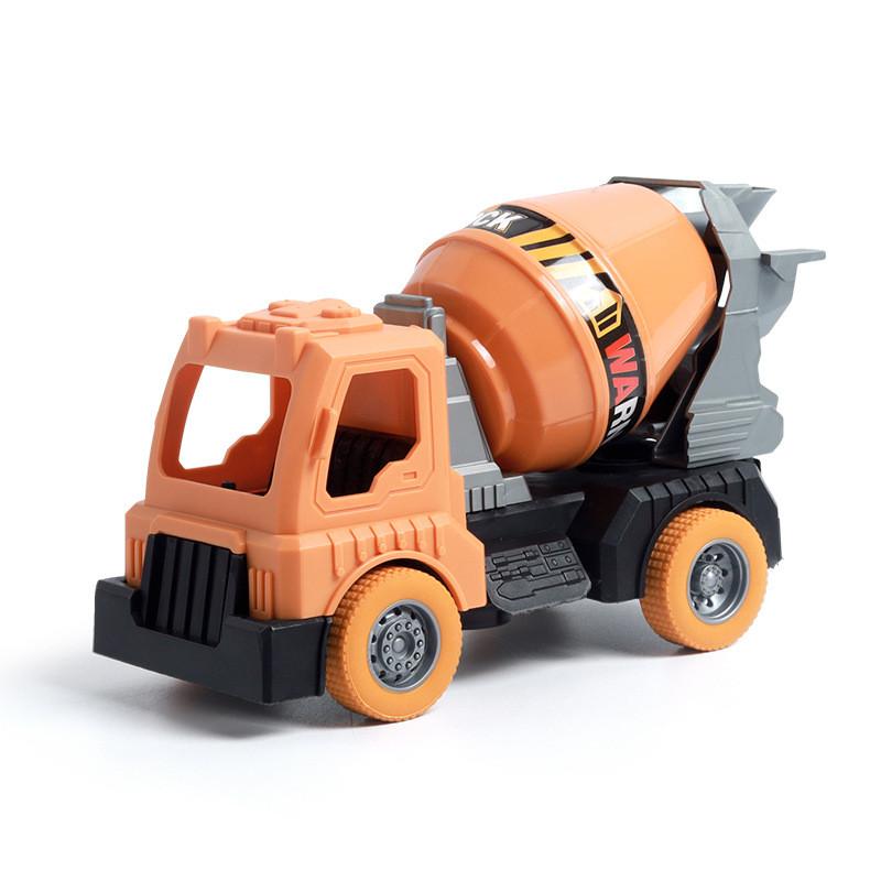 

Excavator Bulldozer Transport Truck Mixer Truck Kid Toy With Movable Joints For Toddler Play Mixer