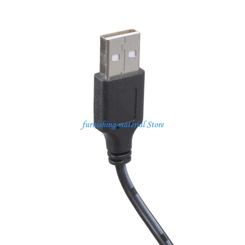 Y5GD Plastic Blower 3 Adjustable Speeds USB Powered For Backyard Grill Optimization