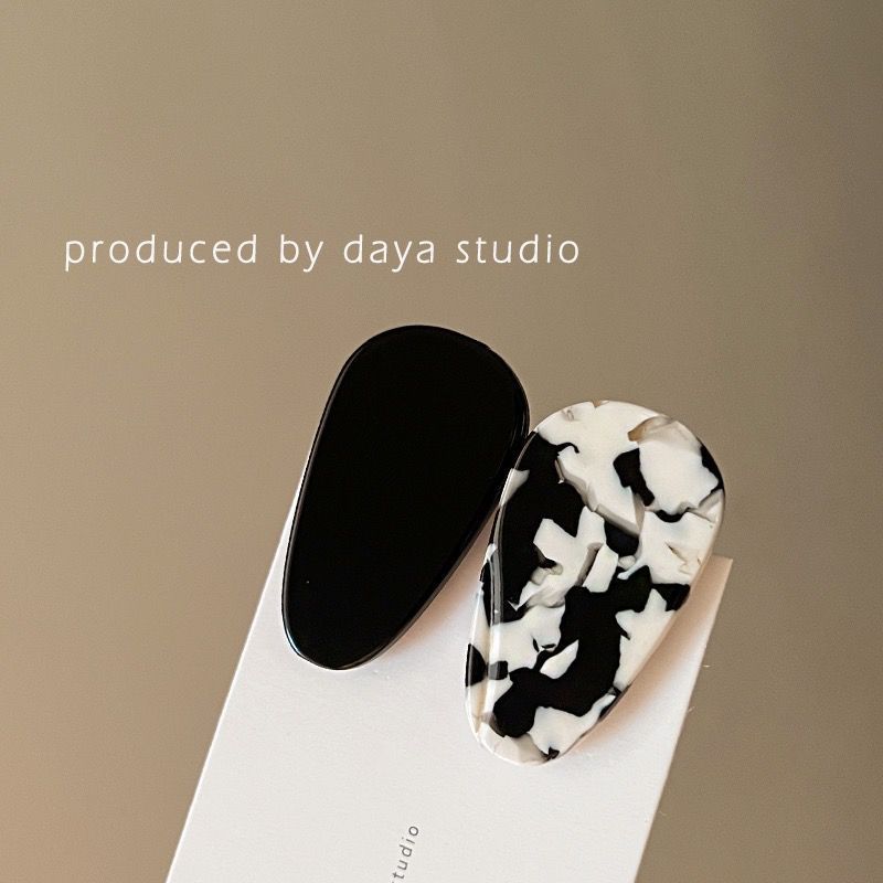 Geometric Women's Side Clips Fashion Hair Clips Vintage Bangs Duck Beak Clips