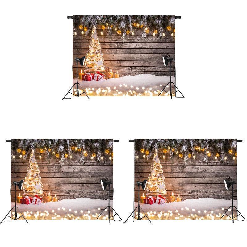 Christmas Theme Photography Backdrop For Kids Studio Photo Prop With Canvas