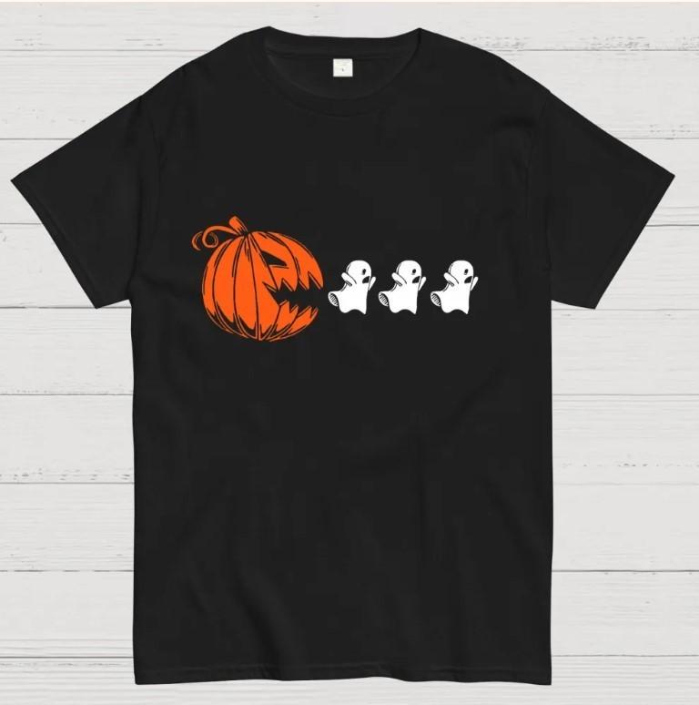 Funny Halloween Ghost Geeky T-Shirt Unisex T-Shirt XXL