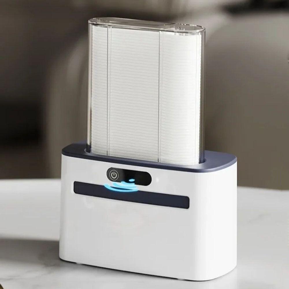 Automatic Up Electric Floss Stick Holder with 100pcs Flosses Teeth Stick Case Hotel