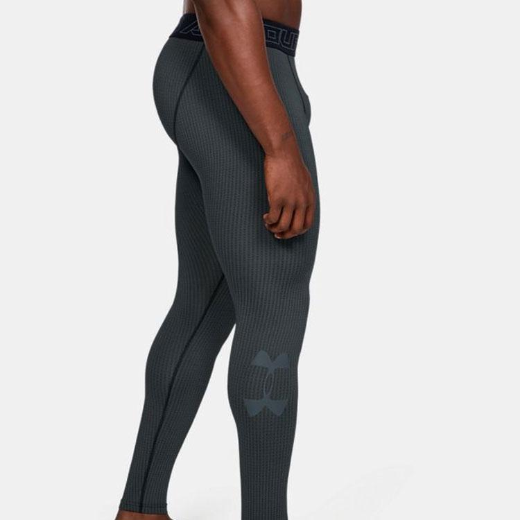 Under Armour Training Compression Long Pants Men Bottoms Black 1345300-001