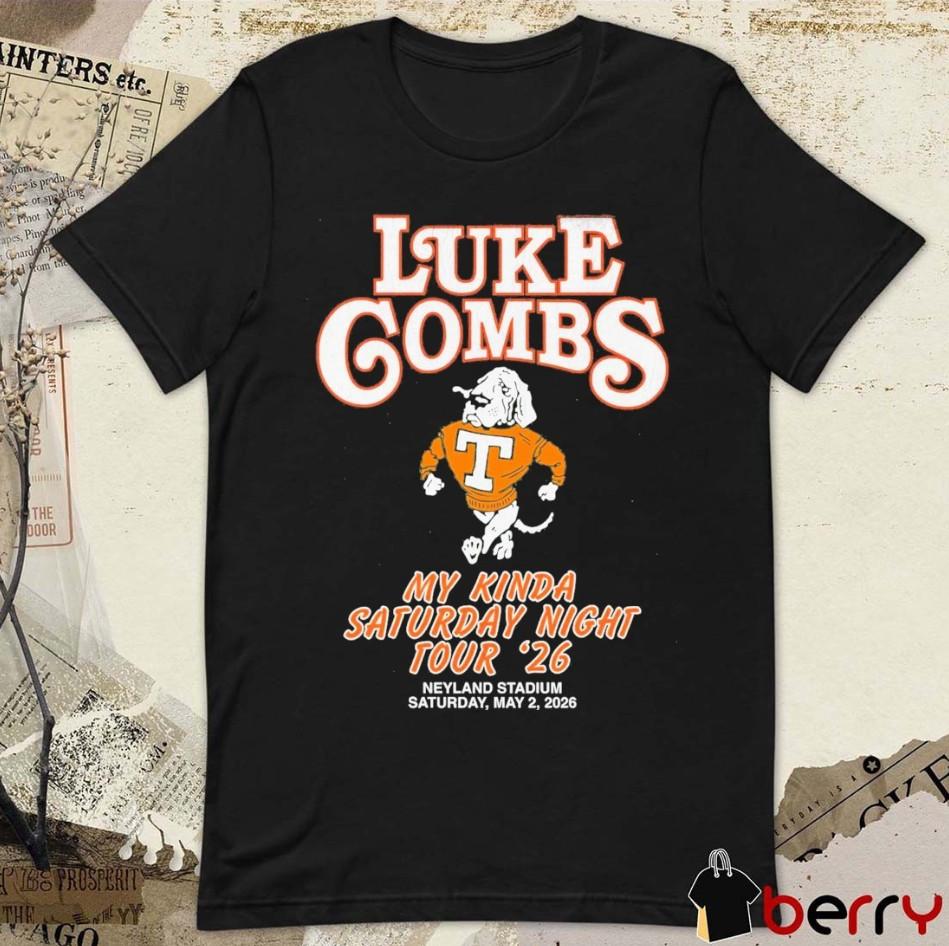 New Luke Comb My Kinda Saturday Night Tour 2026 Black Gift For Fans Unisex S-5X