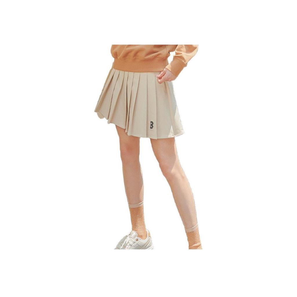 New MLB Casual Short Skirts Women's Light Beige 3FSKG0134-43BGL