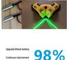 High-Precision Green Infrared 90° Angle Laser Level Tile Sticker