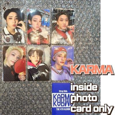 Straykids Photo Card KARMA ACCORDION POB Only Member Selectable