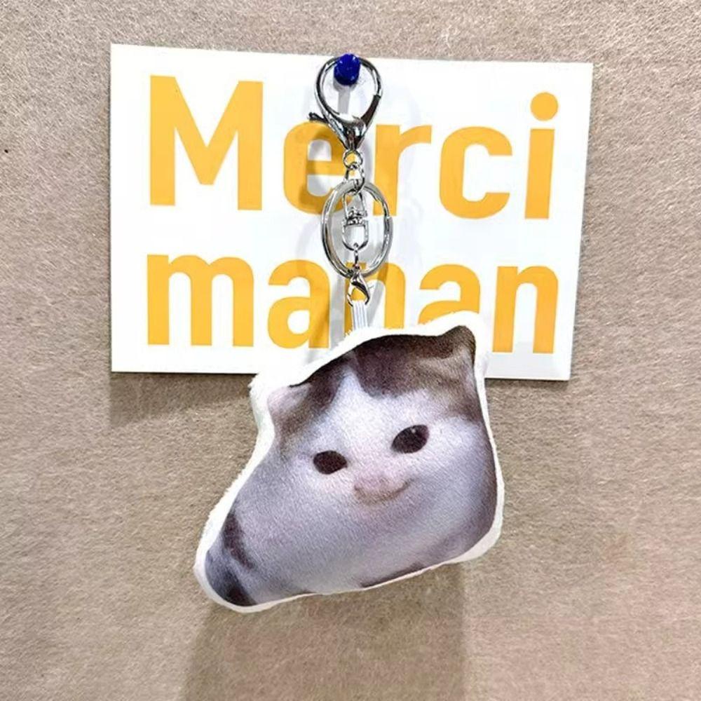 with Sound German Kitten Voice Pendant Cat Voice Doll  Children's Toy Schoolbag Pendant Decoration