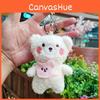 Plush Bear Adorable Keychain Cute Stuffed Animal Pendant For Bags And Gifts