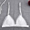 Thin Sexy Lace Bras Skin-Friendly Girls Adjustable Breathable Black And White Women Bikini Underwear EMA