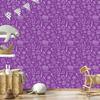Wallpaper School Supplies Purple for Living Room and Bedroom 50x1000