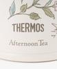 Afternoon Tea Living HS99 Flower Art Thermos Green One-Touch Bottle, 350ml,